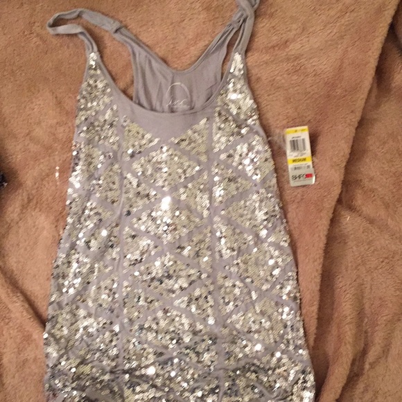INC International Concepts Tops - Inc sequin tank medium nwt
